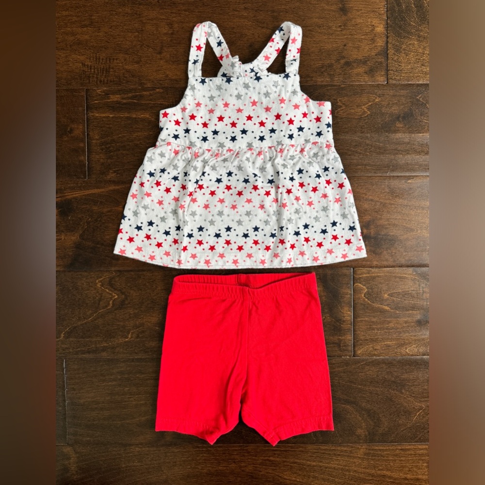 CARTER’S | 2-Piece Tie-Dye Tank & Bike Short Set - 18 Months